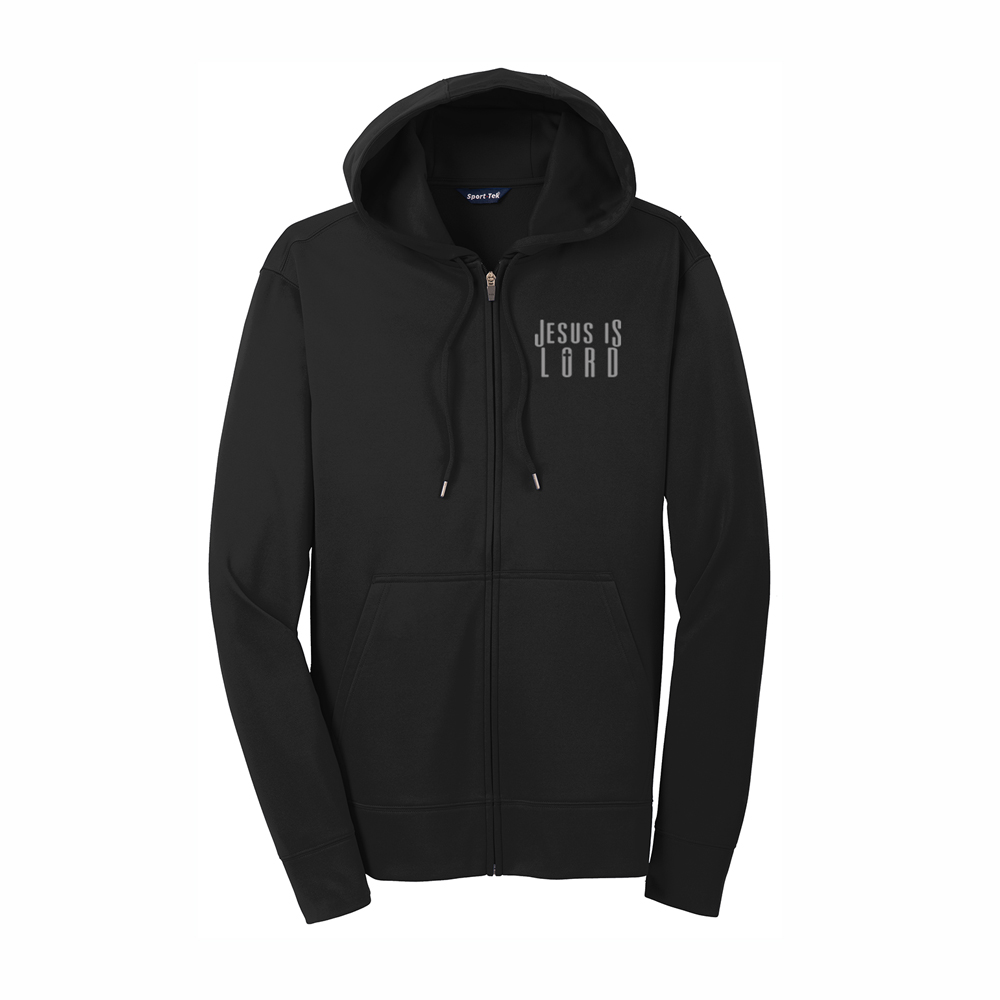 Jesus is Lord / Truthdealer Sport-Tek® Fleece Full-Zip Hooded Jacket