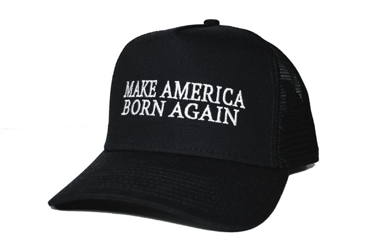 Make America Born Again New Era 9Forty Snapback Hat Black